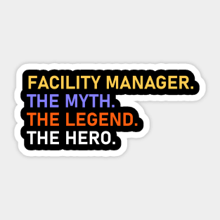 Facility Manager Sticker